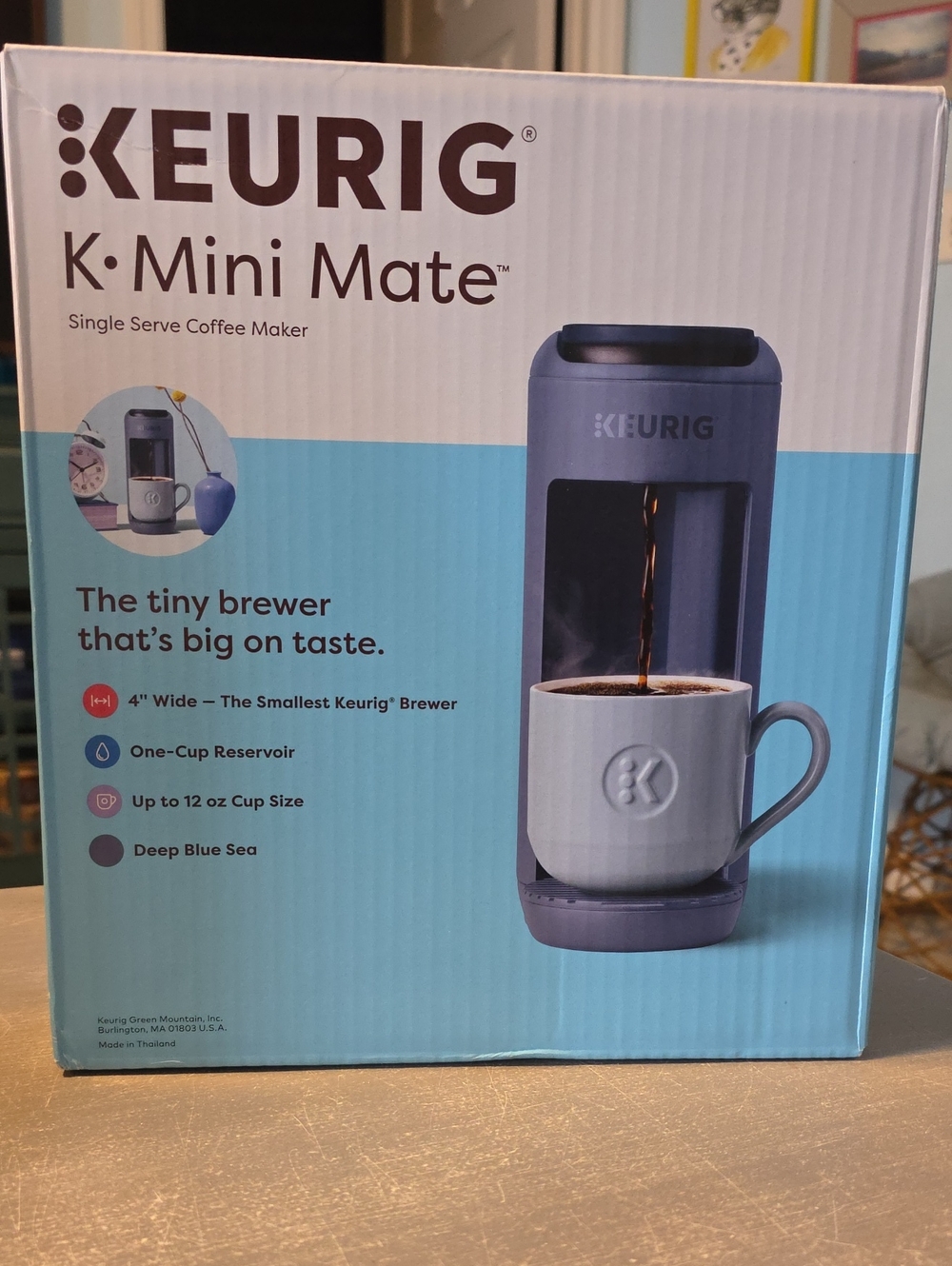 Keurig K-Mini Mate Single Serve Coffee Maker - Blue